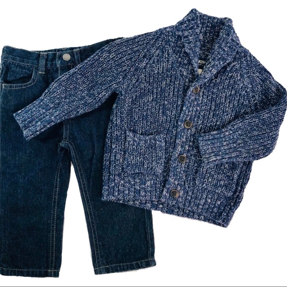 OshKosh Sweater & Nautica Jeans